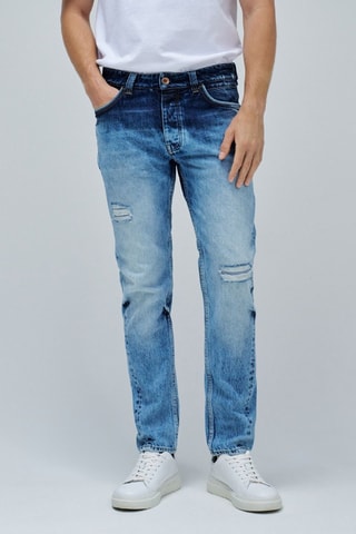 Jean regular - Bleu