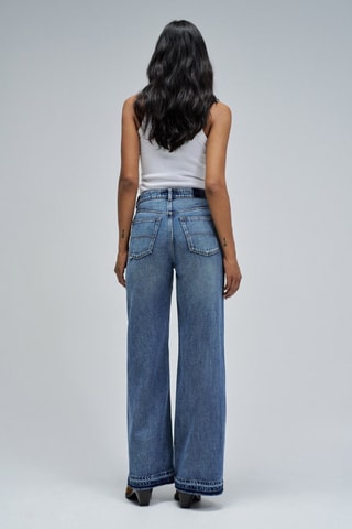 Jean wide legs - Bleu