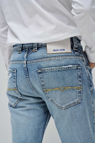 Jean regular - Bleu
