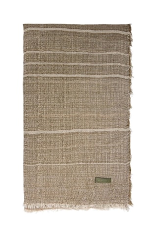Echarpe - Blanc et beige
