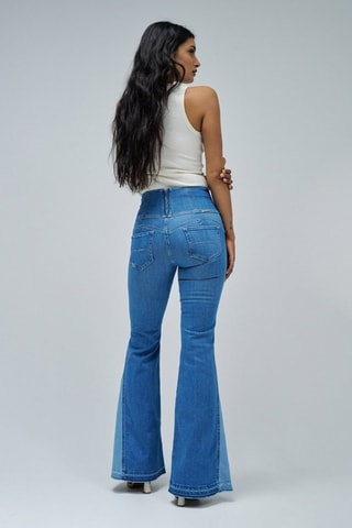Jean flare - Bleu