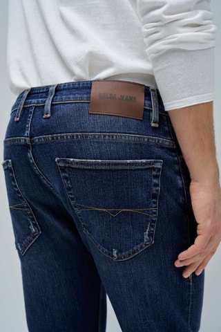 Jean regular - Bleu