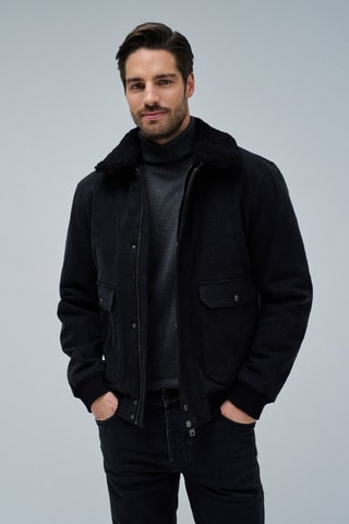 Veste en jean - Noir