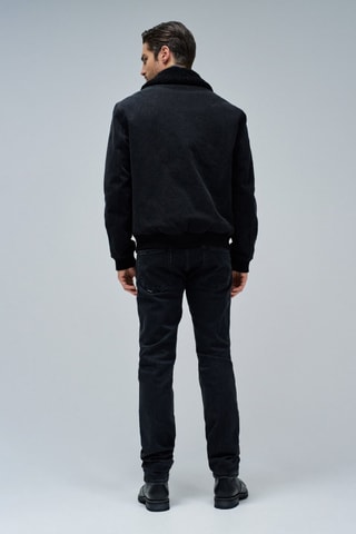 Veste en jean - Noir