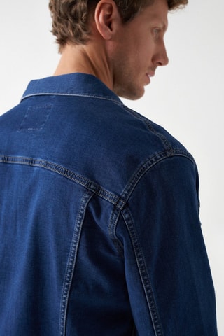 Veste en jean - Bleu