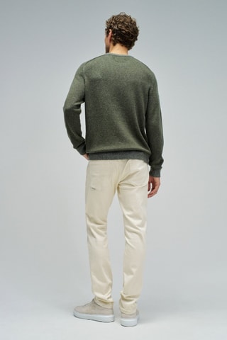 Pull en laine - Vert foncé