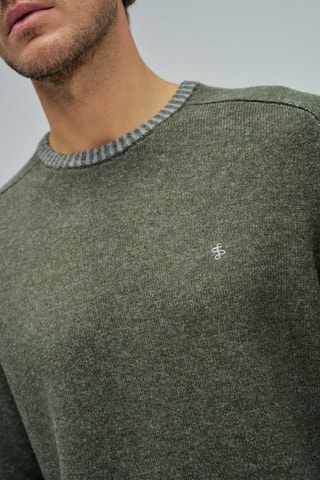 Pull en laine - Vert foncé