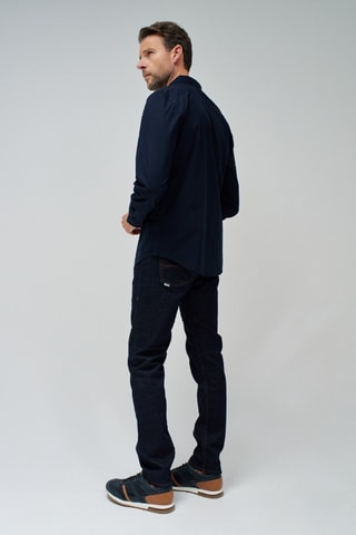 Chemise slim - Bleu foncé
