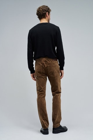 Jogger en velours - Marron