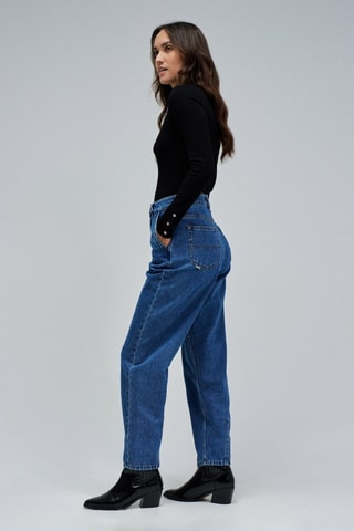 Jean slouchy - Bleu