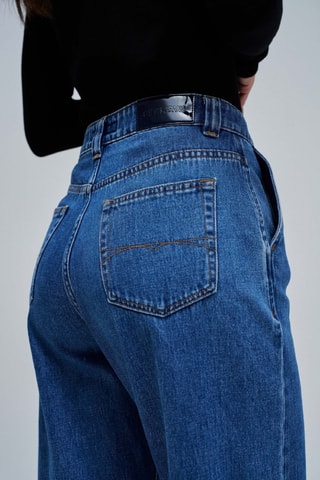 Jean slouchy - Bleu
