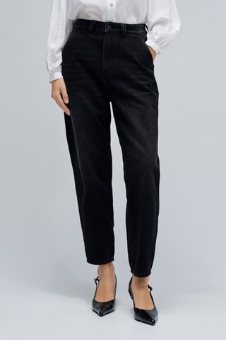 Jean slouchy - Noir