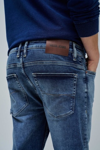 Jean regular - Bleu