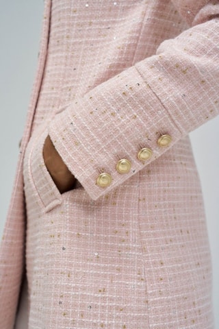 Manteau en laine  - Rose