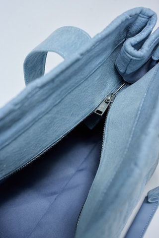 Sac porté épaule - Bleu