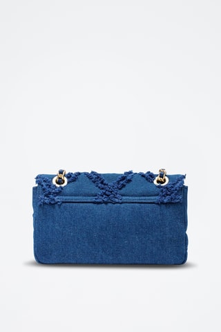 Sac bandoulière en jean - Bleu