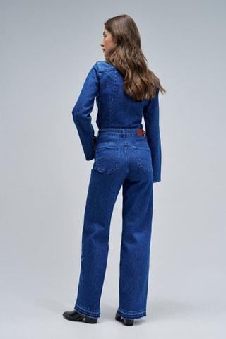 Jean wide legs - Bleu