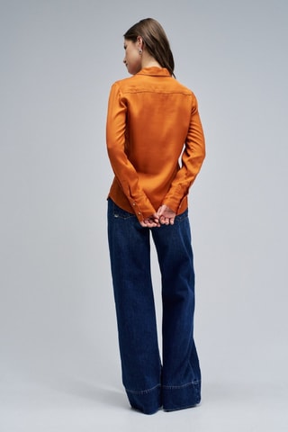 Chemisier regular - Orange