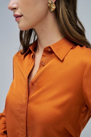 Chemisier regular - Orange