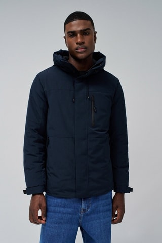 Veste à capuche - Bleu foncé