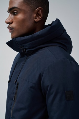 Veste à capuche - Bleu foncé