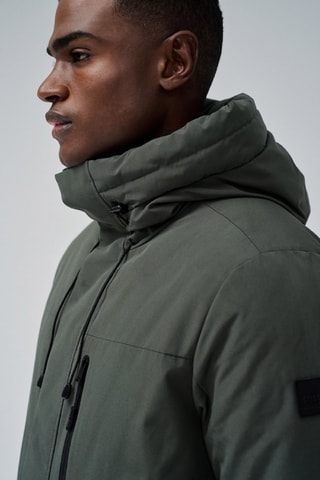 Veste à capuche - Vert foncé