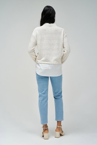 Pull 2-en-1 - Écru