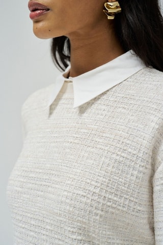 Pull 2-en-1 - Écru