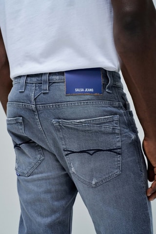 Jean regular - Gris