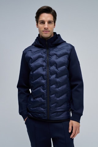 Veste à capuche - Bleu foncé