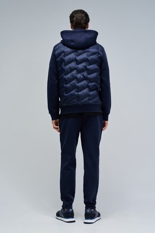 Veste à capuche - Bleu foncé