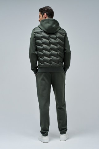 Veste à capuche - Vert foncé