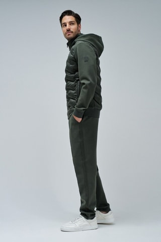 Veste à capuche - Vert foncé