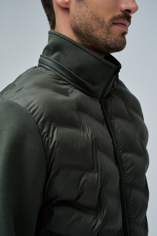 Veste à capuche - Vert foncé