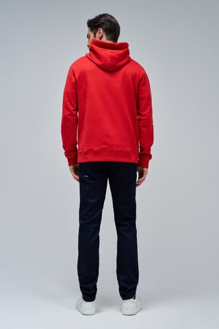 Sweat à capuche - Rouge
