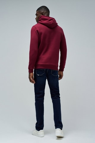 Sweat à capuche - Rouge