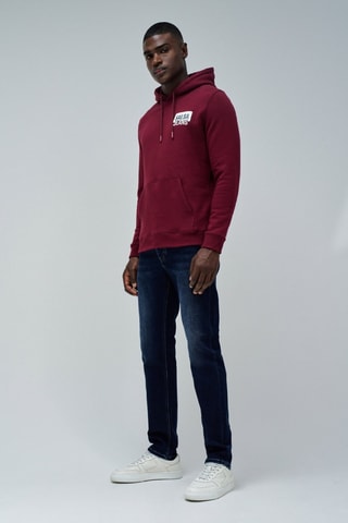 Sweat à capuche - Rouge