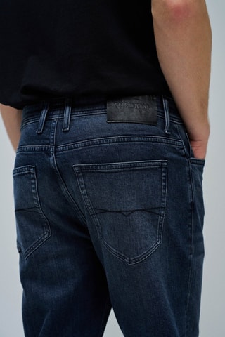 Jean tapered - Bleu