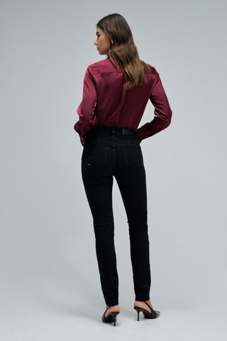 Jean skinny push-up - Noir