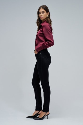 Jean skinny push-up - Noir