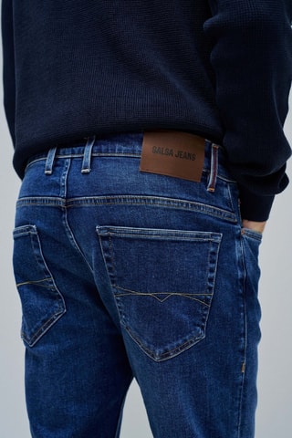 Jean regular - Bleu