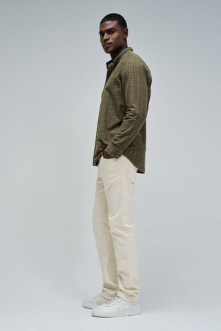Chemise regular - Vert foncé