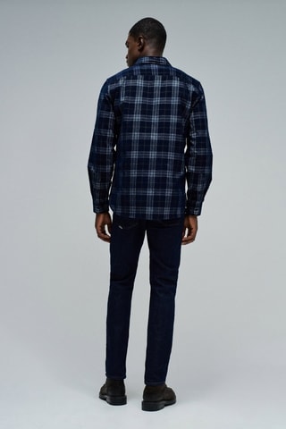 Chemise regular - Bleu foncé