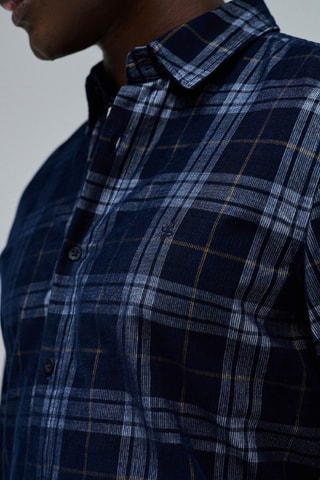 Chemise regular - Bleu foncé