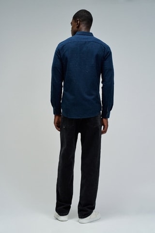 Chemise slim - Bleu foncé