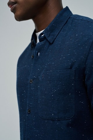 Chemise slim - Bleu foncé