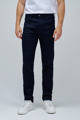 Pantalon slim - Bleu foncé