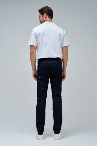 Pantalon slim - Bleu foncé