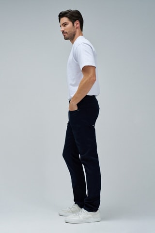 Pantalon slim - Bleu foncé