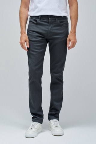 Pantalon slim - Gris foncé